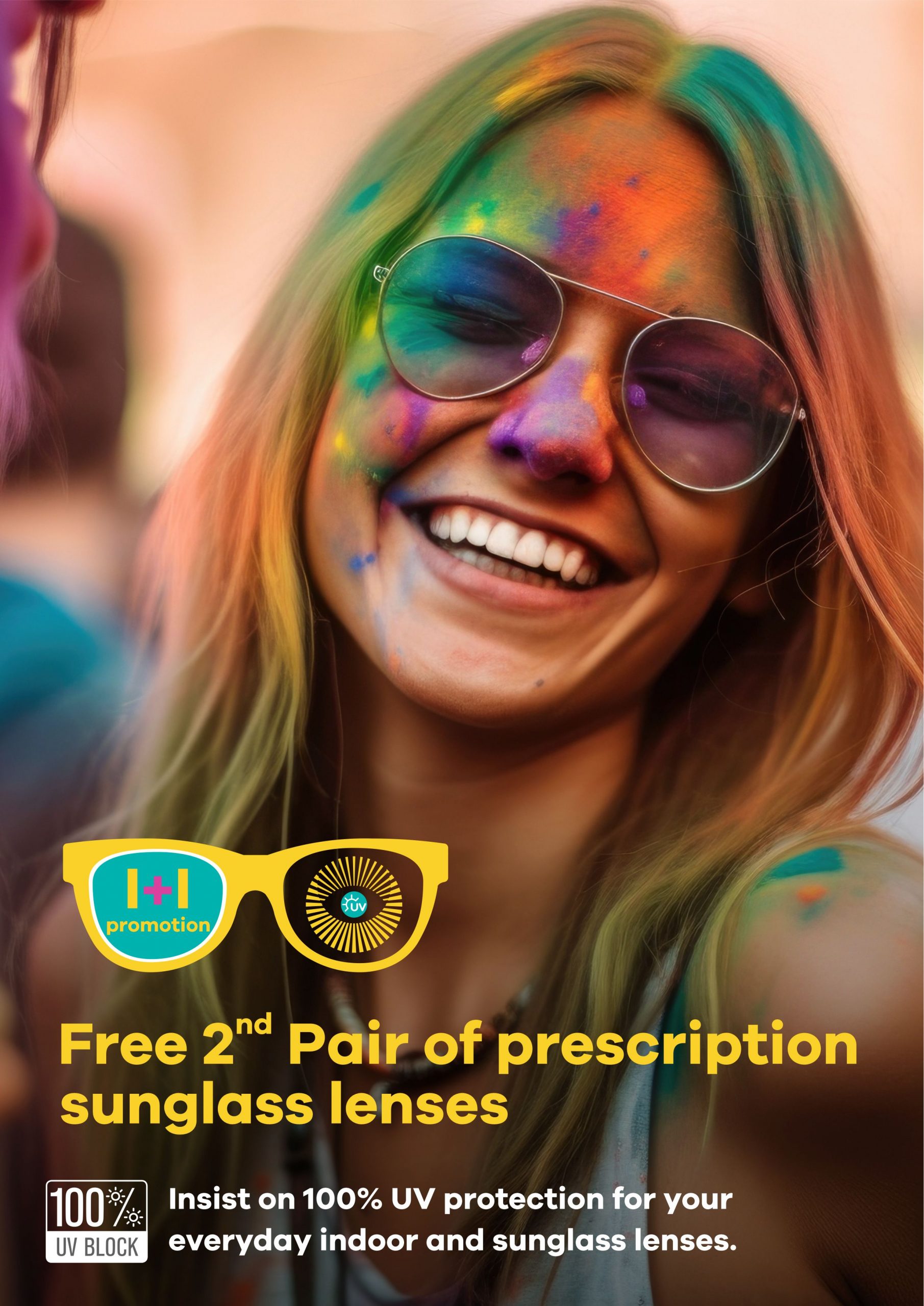 Free prescription sunglass promotion at NH Optometrist Plattekloof Cape Town